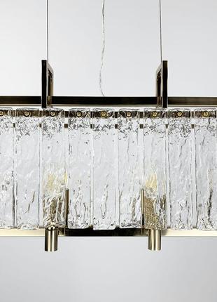 Дизайнерська люстра зі скляними елементами 733 1048