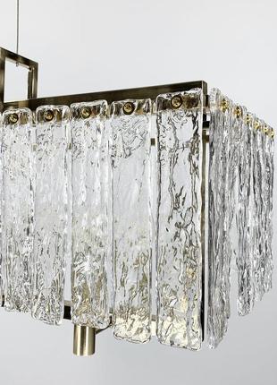 Дизайнерська люстра зі скляними елементами 733 1048