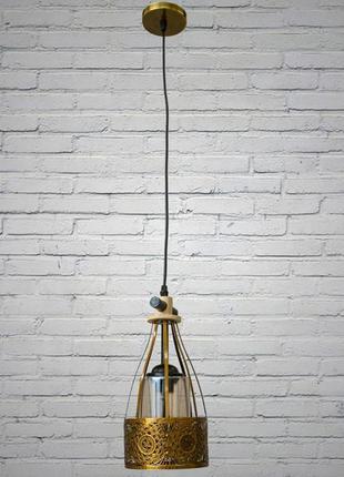 Светильник-подвес в стиле лофт 8976-1gab2 фото