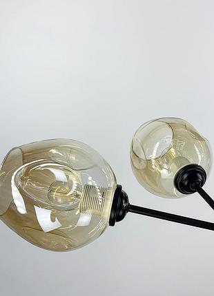 Стельовий лофт люстра з відкритими плафонами 189 274