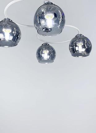 Стельовий лофт люстра, люстра-орбіта 190_2775 фото