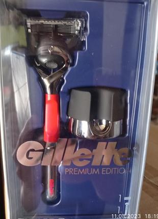 Подарочный набор gillette fusion5 proshield limited edition chrome