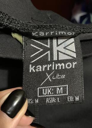 Леггинсы лосины беговые мужские чёрные karrimor x lite4 фото