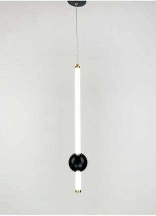 Дизайнерский светильник в черном цвете.1 фото
