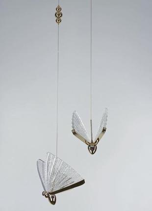 Серия нежных подвесных светильников-бабочек4 фото