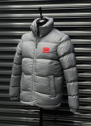 Куртка зимняя в стиле hugo boss1 фото