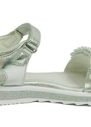 Открытые босоножки сандалии летняя обувь для девочки 737 clibee клиби р.32,35,36,375 фото