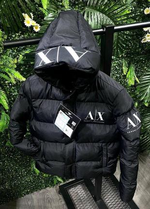 Зимня куртка armani exchange1 фото