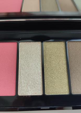 Палетка тіней kiko smart eyes and cheeks palette відтінок 02