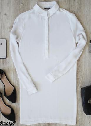 Белая блуза туника esmara1 фото