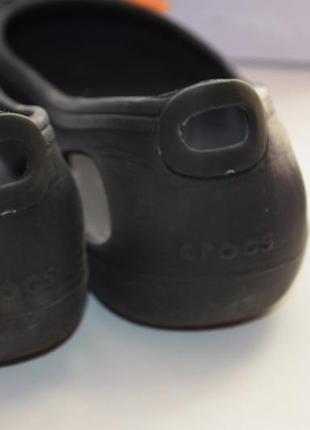 Балетки crocs оригінал р. w 8 наш 38-39 25 см по устілці3 фото