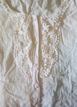 Рубашка летняя хлопковая 4