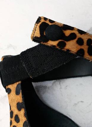 Kendall + kylie босоножки на широком каблуке из меха пони под леопард3 фото
