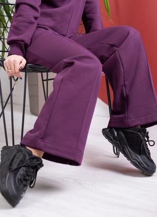 Bono штаны женские широкие арт.201 марсал