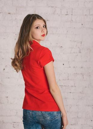 Bono женская футболка поло красная 4000802 фото