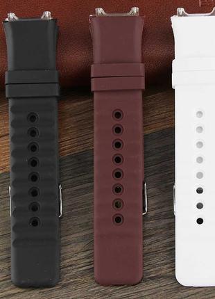 Ремінець до розумного годинника smart watch dz09 білий.6 фото