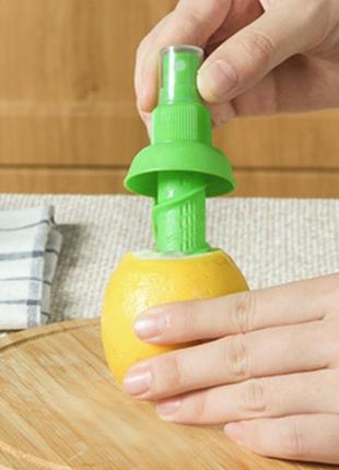 Розпилювач для соку цитрусових citrus spray насадки на цитрус 2 шт6 фото
