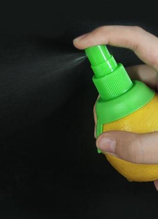 Розпилювач для соку цитрусових citrus spray насадки на цитрус 2 шт4 фото