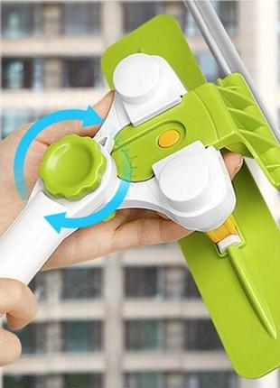 Телескопическая щетка швабра для мытья окон mop aa11-2