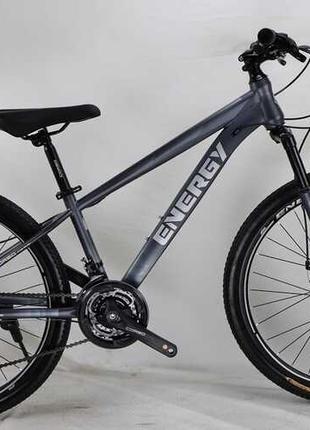 Велосипед спортивний corso 26" дюймів energy en-26243 рама сталева 13', обладнання shimano 21