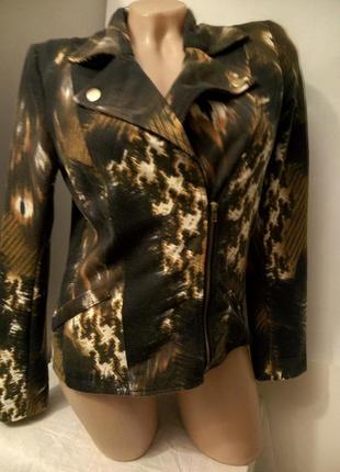 Жакет піджак на замку косуха