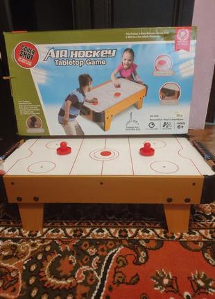 Air hockey аерохокей настільний 2364 дерев'яний1 фото