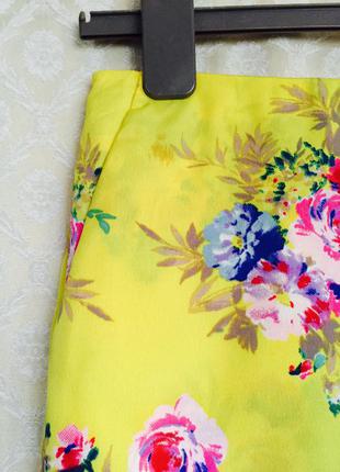 Шорты- юбка с боковыми карманами3 фото