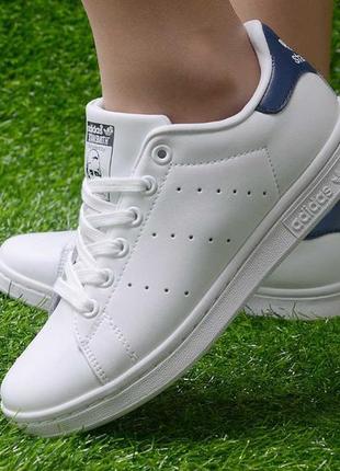 Оригінал.шкіряні,фірмові кросівки-кеди adidas stan smith