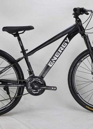 Велосипед спортивний corso 26" дюймів energy en-26849 сталева рама 13'', обладнання shimano 21