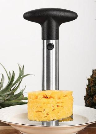 Нож для ананаса corer slicer измельчитель фруктов из нержавеющей стали