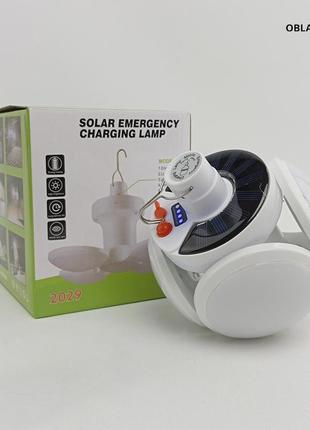 Ліхтар solar emergency charging lamp (підвісний)