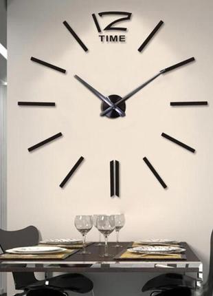 Часы настенные 3d часы наклейка сделай сам xz1.27 часы классические черные ситикеры