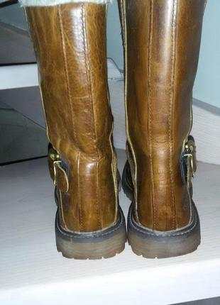 Шкіряні чоботи timberland nellie pull-on  38 розмір   (24 см)6 фото