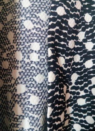 Черно-белый жакет кимоно накидка h&m5 фото