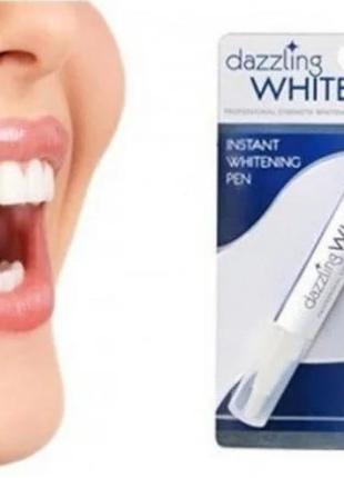 Олівець для професійного відбілювання зубів осліплюють white pen відбілювач