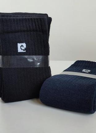 Високі теплі махрові шкарпетки спорт унісекс бренд — pierre cardin оригінал 40-462 фото