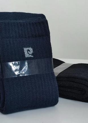 Високі теплі махрові шкарпетки спорт унісекс бренд — pierre cardin оригінал 40-469 фото