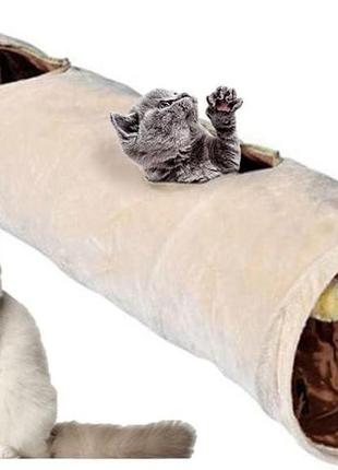 Ігровий тунель для кішок kitten tunnel tube