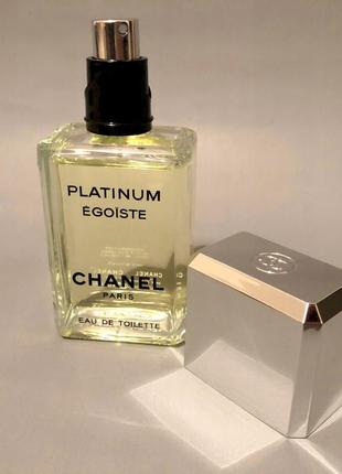 Chanel egoiste platinum💥original 1,5 мл розпив аромату затест2 фото