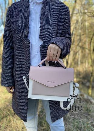 Сумка на длинной ручке cross-body сумочка трендовая и стильная кроссбоди7 фото