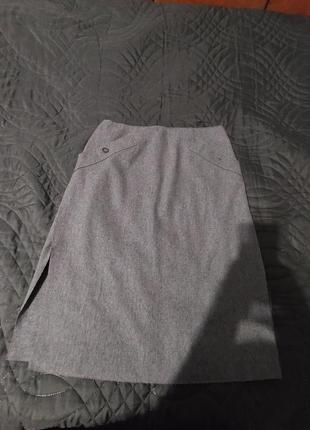 Шерстяная юбка-миди marc opolo1 фото