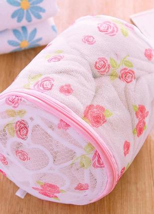 Сетчатый компактный мешок контейнер для стирки нижнего белья