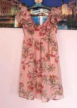Платье в цветы