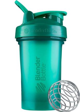 Шейкер спортивний blenderbottle classic loop pro 20oz/590ml green (500381)