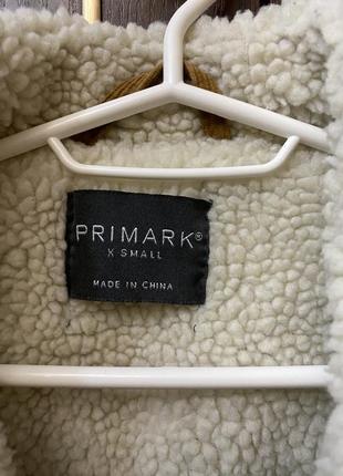 Осенняя весенняя курточка шерпа primark xs6 фото