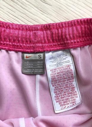 Винтажные спортивные шорты nike w vintage mesh dri-fit drawstring training shorts pink6 фото