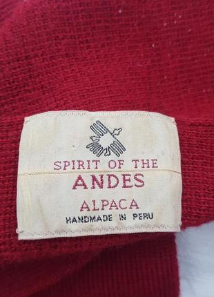 Шарф из альпаки spirit of the andes2 фото