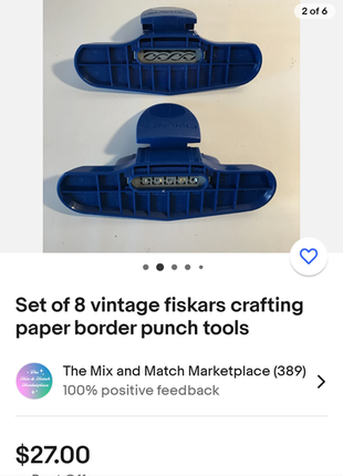 Дырокол бордюрный fiskars + новогодние7 фото