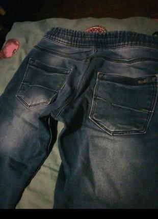 Чоловічі теплі джинси3 фото