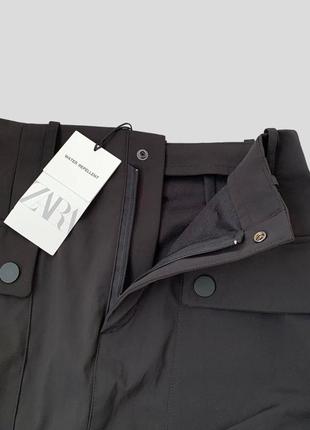 Мини юбка карго zara 7